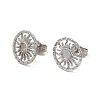 Non-Tarnish 304 Stainless Steel Stud Earring Cabochon Settings EJEW-I281-02P-1