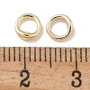 Brass Ring Charm Connectors KK-P284-06G-02-3