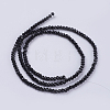 Opaque Solid Color Glass Bead Strands LS-GLAA-F076-A14-2