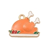 Thanksgiving Day Alloy Enamel Pendants FIND-Z064-03G-1