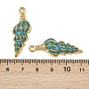 304 Stainless Steel Enamel Pendants STAS-C150-01L-01-3