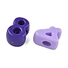 Opaque Acrylic European Beads OACR-Z037-13-2