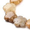 Natural Topaz Jade Beads Strands G-F769-J01-01-4