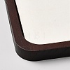 Square Wooden Organizer Display Jewelry Plates ODIS-WH0099-221E-2