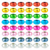 80Pcs 8 Colors Resin European Beads RESI-TA0002-30-9