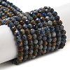 Natural Dumortierite Beads Strands G-G161-A04-03-1