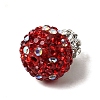 Handmade Polymer Clay Rhinestone Beads CLAY-Z005-01B-2