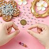 240Pcs 12 Colors Brass Grade A Rhinestone Spacer Beads KK-YW0002-34S-6