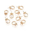 Brass Screw Eye Peg Bails Charms X-KK-T056-104G-NF-1