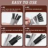 304 Stainless Steel Wire Braided Strap STAS-WH0044-114D-3