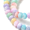 Rainbow Color Dyed Natural Freshwater Shell Beads Strands X1-SHEL-G018-02G-3