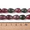 Baking Paint Crackle Glass Beads Strands DGLA-N019-03A-12-4
