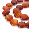 Natural Red Agate Beads Strands G-S359-348-3