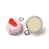 Opaque Resin Pendants RESI-A049-02-2