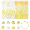 480Pcs 8 Styles Mixed Styles Acrylic Beads OACR-YW0002-68C-1