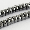 Grade A Non-magnetic Synthetic Hematite Beads Strands G-R211-23-1