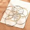 7Pcs 201 Stainless Steel Plain Bangle Sets for Women BJEW-L664-022C-M02-4