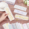 3 Sets 3 Colors Paper Hollow Lace Scrapbook Paper Pads Sets DIY-CP0008-93A-3