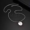 304 Stainless Steel Star Dog Tag Pendant Box Chain Necklaces for Men WGDBA2D-03-1
