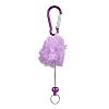 Aluminum Alloy Pom Pom Ball Beadable Keychain Bar HJEW-Q001-01E-1