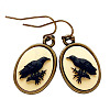 Alloy Enamel Dangle Earrings FS-WGA17FA-01-4