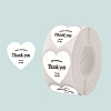 500Pcs Heart with Thank You Roll Stickers DIY-U008-01F-1