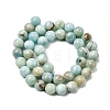 Natural Hemimorphite Beads Strands G-D352-A01-9mm-3