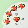 10Pcs 5 Style Cute Printed Alloy Pendants ENAM-YW0003-46B-3