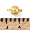 Rack Plating Brass Magnetic Clasps KK-Z070-15G-4