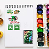   4 Sheets 4 Styles Saint Patrick's Day PVC Plastic Stamps DIY-PH0010-32-4