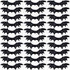 Gorgecraft 40Pcs Imitation Leather Evil Wings Ornament Accessories DIY-GF0008-82B-1