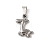 Animal Theme 304 Stainless Steel Pendants STAS-B167-27A-P-1