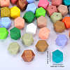 Hexagonal Silicone Beads SI-JX0020A-110-2