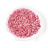 Transparent Spray Painted Glass Beads X1-EGLA-N018-4mm-07-1