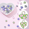 40Pcs 4 Styles Handmade Polymer Clay Charms CLAY-SC0002-91A-5