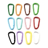 Spray Painted Alloy Spring Gate Rings PALLOY-A022-03-1