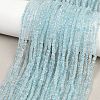 Natural Topaz Beads Strands G-Z152-D02-02-1