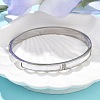 304 Stainless Steel Rhinestone Bangles for Women BJEW-Z092-07P-2