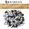 130Pcs 3 Styles Craft Style Acrylic Beads OACR-FS0001-69-5