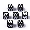 Opaque Acrylic Beads SACR-N002-01W-2