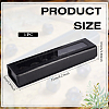 7-Slot Imitation Leather Dice Organizer Boxes with Magnetic Visible Window Lid ODIS-WH0079-105B-2