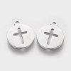 Non-Tarnish 304 Stainless Steel Charms X-STAS-Q201-T066-2