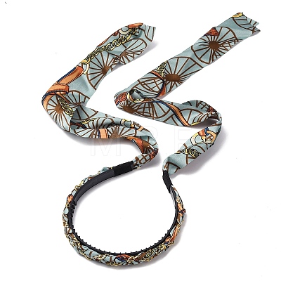 Polyester Hair Bands OHAR-B007-05A-1