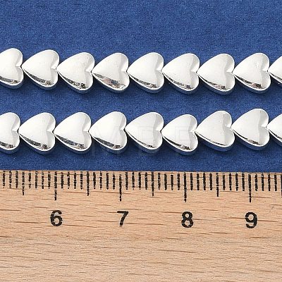 Electroplated Synthetic Non-Magnetic Hematite Beads Strands G-U003-19A-02-1