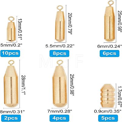 SUPERFINDINGS Brass Fishing Gear FIND-FH0001-60G-1