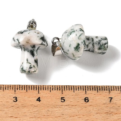 Natural Tree Agate Pendants GG-CBAA0EE-05P-15-1