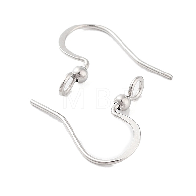 316 Surgical Stainless Steel Earring Hooks STAS-K274-10P-1