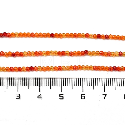 Transparent Glass Beads Strands GLAA-H027-01I-1