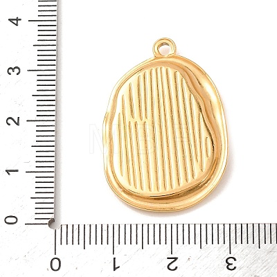 Printed 304 Stainless Steel Enamel Pendants SA-CBAB1B6-03G-02-1