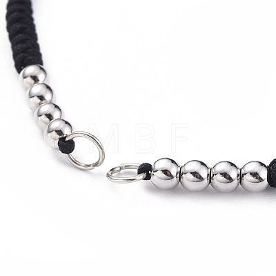 Adjustable Nylon Thread Bracelet Making AJEW-JB00513-05-1